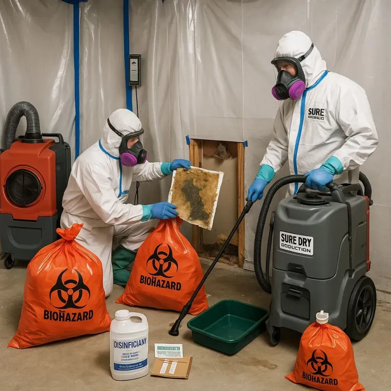 Contaminated Water Handling Protocols process in Mound City, MO